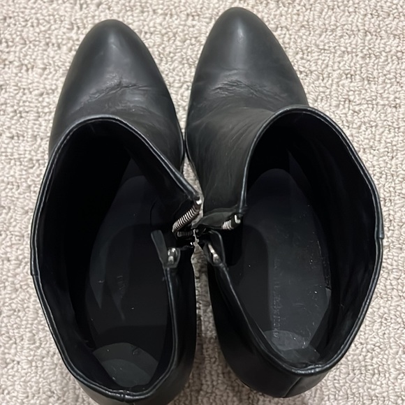 Alexander Wang Kori ankle boots with silver heel plate - Picture 3 of 5